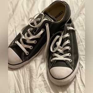 Woman’s sneaker used